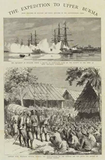 Durand Godefroy 1832 1896 Gallery: The Expedition to Upper Burma (engraving)