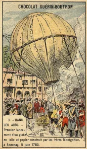 Experience of 5 June 1783 by the Montgolfier brothers at Annonay Experience of 5 June 1783 by the Montgolfier brothers at Annonay