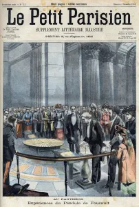 Experience of Foucault's pendulum at the Pantheon with Joseph Chaumie (1849-1919) Experience of Foucault's pendulum at the Pantheon with Joseph Chaumie (1849-1919)