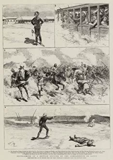 Experiences Collection: Experiences of a British Officer of the Gendarmerie in Egypt (engraving)