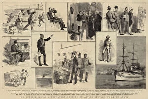 Experiences Collection: The Experiences of a Subaltern, ordered on Active Service while on Leave (engraving)
