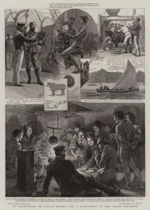 An Experiment in Cattle buying for a Battleship of the China Squadron (engraving) An Experiment in Cattle buying for a Battleship of the China Squadron (engraving)