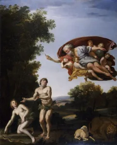 The Expulsion of Adam and Eve (oil on canvas) The Expulsion of Adam and Eve (oil on canvas)