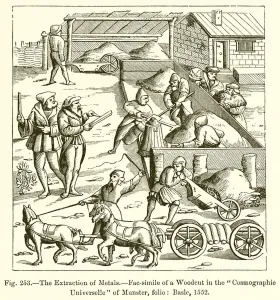 The Extraction of Metals (engraving) The Extraction of Metals (engraving)
