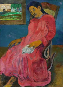 Faaturuma (Melancholic), 1891 (oil on canvas) Faaturuma (Melancholic), 1891 (oil on canvas)