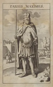Fabius Maximus, Roman politician and general (engraving) Fabius Maximus, Roman politician and general (engraving)