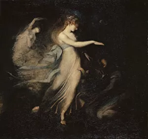 The Fairy Queen Appears to Prince Arthur, 1785-88 (oil on canvas)