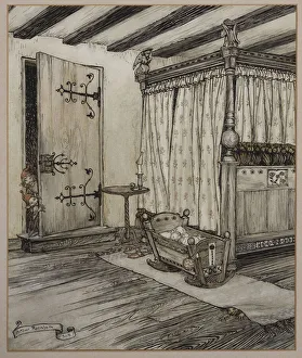 Almost Fairy Time, 1908 (pencil, pen, black ink & w/c) Almost Fairy Time, 1908 (pencil, pen, black ink & w/c)