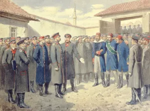 The Fall of Plevna, The Wounded Osman-Pashah before Alexander II (1818-1881), 1880 The Fall of Plevna, The Wounded Osman-Pashah before Alexander II (1818-1881), 1880