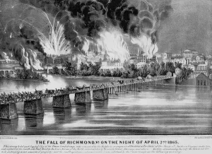 The Fall of Richmond, Va. on the night of April 2nd 1865, pub The Fall of Richmond, Va. on the night of April 2nd 1865, pub