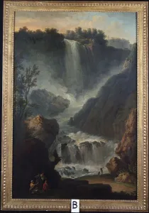 The Falls of Terni (oil on paper laid down on card) The Falls of Terni (oil on paper laid down on card)