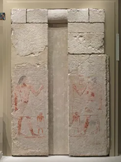 False Door of Nykara, 2408-2341 BC (limestone) False Door of Nykara, 2408-2341 BC (limestone)