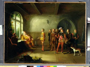 Falstaff and the Recruits, from Henry IV, Part II III, ii, c Falstaff and the Recruits, from Henry IV, Part II III, ii, c
