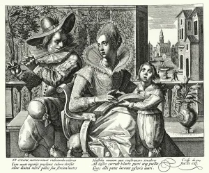 The Family Concert (engraving) The Family Concert (engraving)