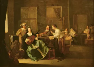 Family Concert, or Music Party (oil on canvas) Family Concert, or Music Party (oil on canvas)