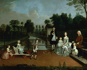 A Family Group on a Terrace in a Garden, 1749 A Family Group on a Terrace in a Garden, 1749