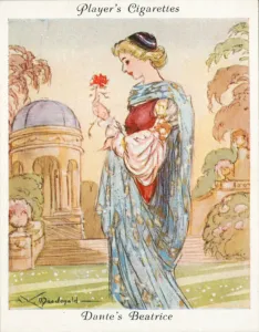 Famous Beauties: Dante's Beatrice (colour litho) Famous Beauties: Dante's Beatrice (colour litho)