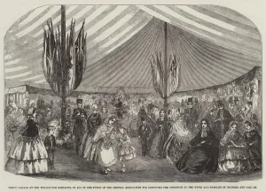 Wellington Barracks Gallery: Fancy Bazaar at the Wellington Barracks, in Aid of the Funds of the Central Association for improving the Condition of