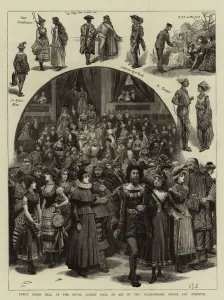 Fancy Dress Ball at the Royal Albert Hall in Aid of the Bolingbroke House Pay Hospital (engraving) Fancy Dress Ball at the Royal Albert Hall in Aid of the Bolingbroke House Pay Hospital (engraving)