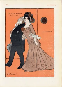 Fantasio, 1906_12_1 - Illustration of A Barrere (1874-1931): Catulle Mendes Fantasio, 1906_12_1 - Illustration of A Barrere (1874-1931): Catulle Mendes