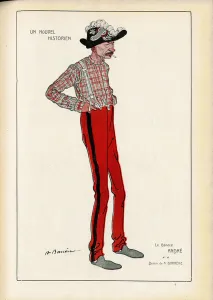 Fantasio, 1906_8_1 - Illustration of A Barrere (1874-1931): A New Historian - Armee Fantasio, 1906_8_1 - Illustration of A Barrere (1874-1931): A New Historian - Armee