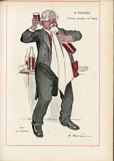 Fantasio, 1906_9_15 - Illustration of A Barrere (1874-1931): Wine Fantasio, 1906_9_15 - Illustration of A Barrere (1874-1931): Wine