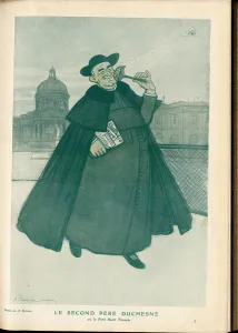 Fantasio, 1911_2_15 - Illustration of A Barrere (1874-1931): Press/Media, Religion Faith Fantasio, 1911_2_15 - Illustration of A Barrere (1874-1931): Press/Media, Religion Faith