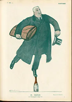 Fantasio, 1911_4_1 - Illustration of A Barrere (1874-1931): Champagne - Monis Ernest Fantasio, 1911_4_1 - Illustration of A Barrere (1874-1931): Champagne - Monis Ernest