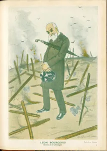 Fantasio, 1911_5_1 - Illustration of A Barrere (1874-1931): Champagne - Bourgeois Leon Fantasio, 1911_5_1 - Illustration of A Barrere (1874-1931): Champagne - Bourgeois Leon