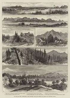 To the Far West, Sketches of the Journey with the Marquis of Lorne and Princess Louise (engraving) To the Far West, Sketches of the Journey with the Marquis of Lorne and Princess Louise (engraving)