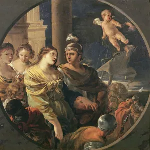 The Farewell of Dido and Aeneas (oil on copper) The Farewell of Dido and Aeneas (oil on copper)