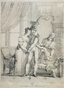 Farewell of Joseph Poniatowski (1763-1813) 1816 (litho) Farewell of Joseph Poniatowski (1763-1813) 1816 (litho)