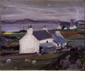 Farmsteading, Iona, Auchabhaich Croft (oil on canvas) Farmsteading, Iona, Auchabhaich Croft (oil on canvas)