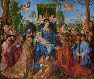 The Feast of the Rose Garlands (1506 - Oil on Wood) The Feast of the Rose Garlands (1506 - Oil on Wood)