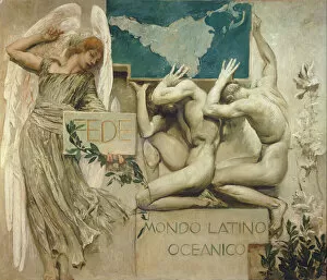 Images Dated 15th November 2012: Fede, Mondo Latino Oceanico, 1904 (oil on canvas)
