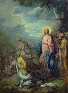 The Feeding of the Five Thousand, before 1733 (oil on canvas) The Feeding of the Five Thousand, before 1733 (oil on canvas)
