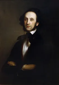 Felix Mendelssohn (oil on canvas) Felix Mendelssohn (oil on canvas)