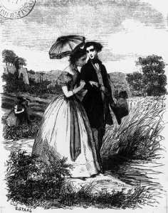 Felix de Vandenesse and Madame de Mortsauf, illustration for Le Lys Dans la Felix de Vandenesse and Madame de Mortsauf, illustration for Le Lys Dans la
