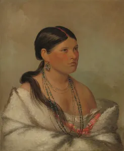 The Female Eagle, Shawano, 1830 (oil on canvas) The Female Eagle, Shawano, 1830 (oil on canvas)