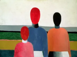 Three Female Figures, 1928-32 (oil on canvas) Three Female Figures, 1928-32 (oil on canvas)