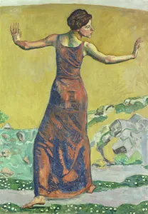 Femme Joyeuse (oil on canvas) (see also 155108) Femme Joyeuse (oil on canvas) (see also 155108)