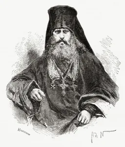 Feofan Prokopovich, from El Mundo en la Mano, published 1878 (litho) Feofan Prokopovich, from El Mundo en la Mano, published 1878 (litho)