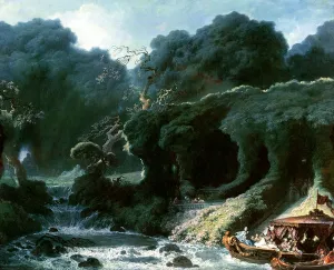 The Fete at Rambouillet or, The Island of Love, c.1770 (oil on canvas) The Fete at Rambouillet or, The Island of Love, c.1770 (oil on canvas)