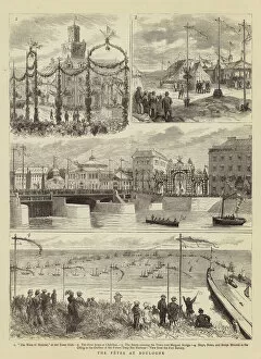 Buoys Gallery: The Fetes at Boulgone (engraving)