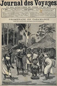 fetichism - fetish - Promenade en Casamance (Casamanca) - by Henri Brosselard Faidherbe fetichism - fetish - Promenade en Casamance (Casamanca) - by Henri Brosselard Faidherbe