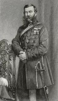 Temp Classification Gallery: Field Marshal Sir John Linthorn Arabin Simmons, 19th century (engraving)
