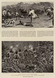 Sierra Leone Gallery: The Fighting in Sierra Leone, the Mendi Expedition (litho)