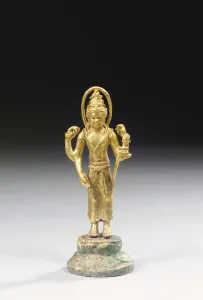 Figure of Avalokiteshvara (gold) Figure of Avalokiteshvara (gold)