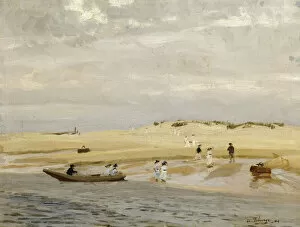 012012upload Gallery: Figures on a Beach, 1909 (oil on canvas)