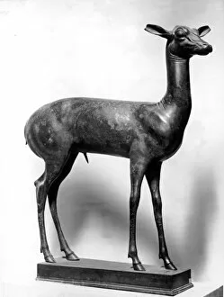 Figurine of a deer (bronze)